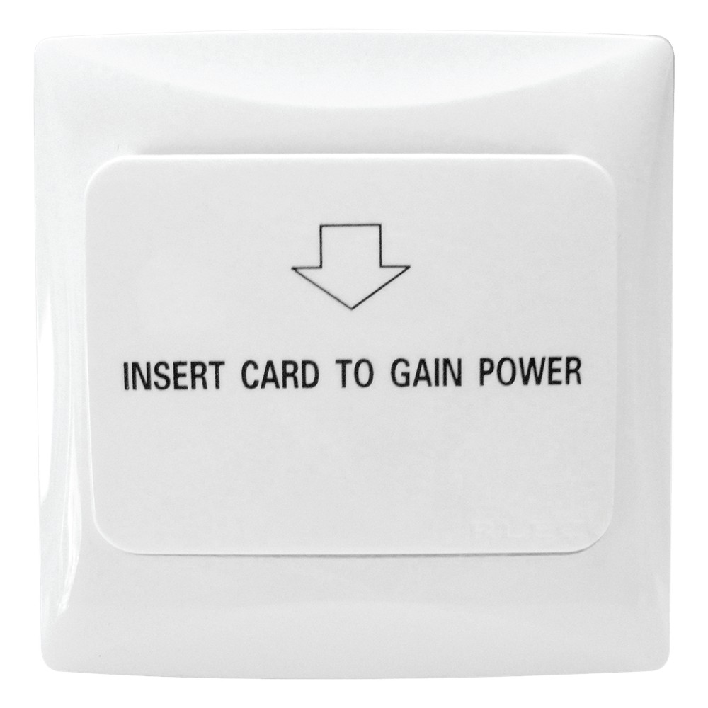 Interruptor de Energía para Hotel / Activación con Tarjeta MIFARE / 110VCA 30A / Compatible M1K y M4K