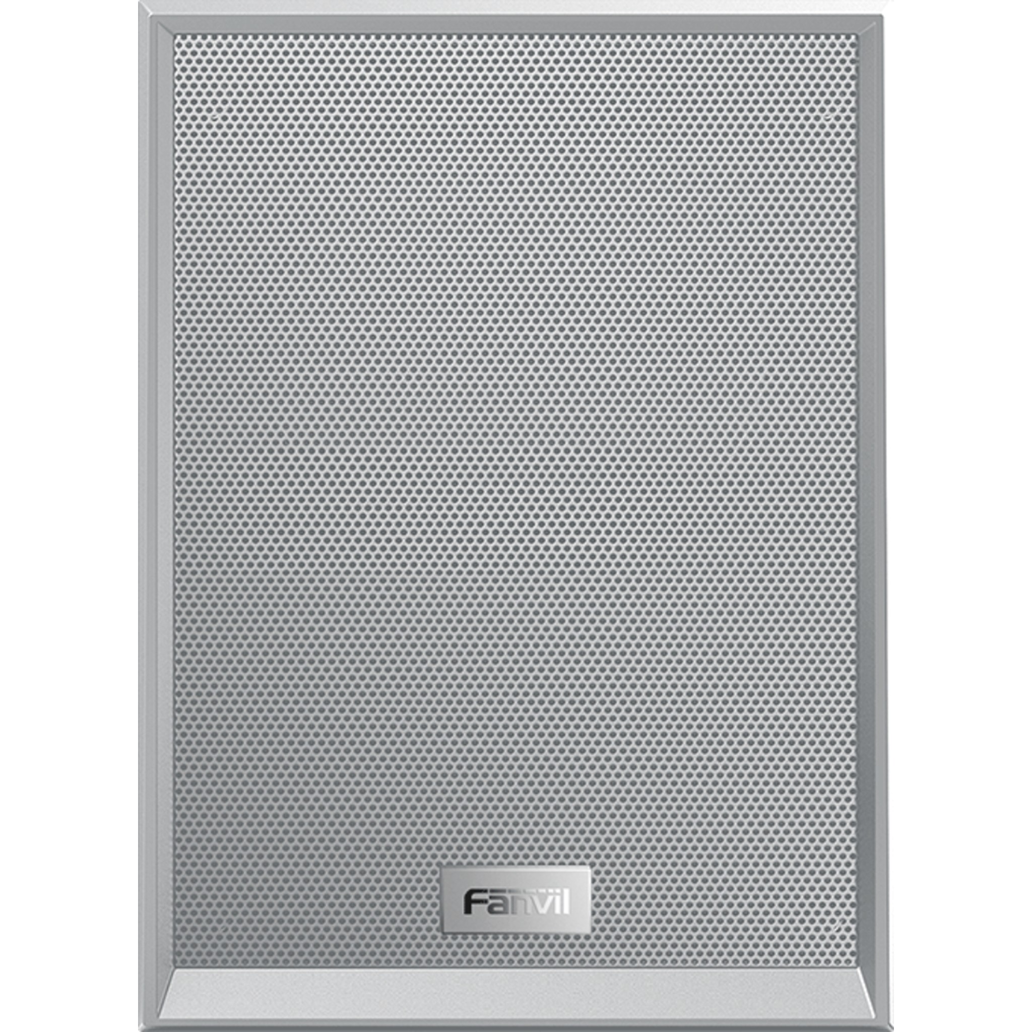 Altavoz SIP IP Color Blanco para voceo y paging, 2 líneas SIP, potencia de hasta 15W,  alimentación vía PoE