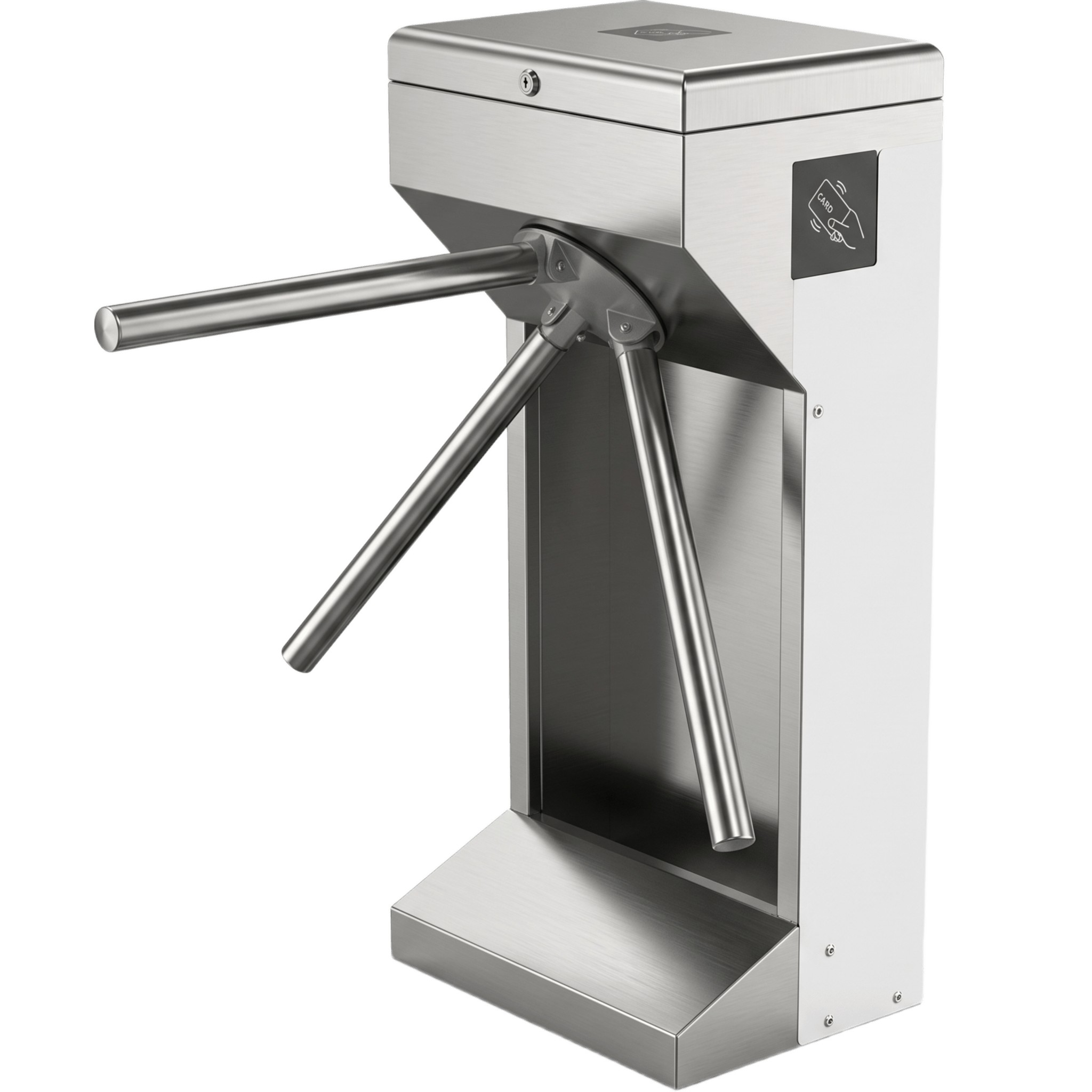 Torniquete Trípode Bidireccional de Acero Inoxidable 304 / Compatible con cualquier Sistema de Control de Acceso / Indic