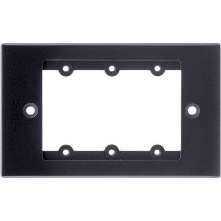 Frame para Wall Plate Inserción - KRAMER FRAME-1G/US(B)