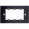 Frame para Wall Plate Inserción - KRAMER FRAME-1G/US(B)