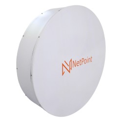 Antena parabólica direccional de 60cm, para enlaces cortos de punto a punto de 30 dbi