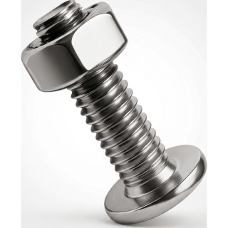 Tornillo y Tuerca de Abrazadera Para Torniquete XT100L y XT200L