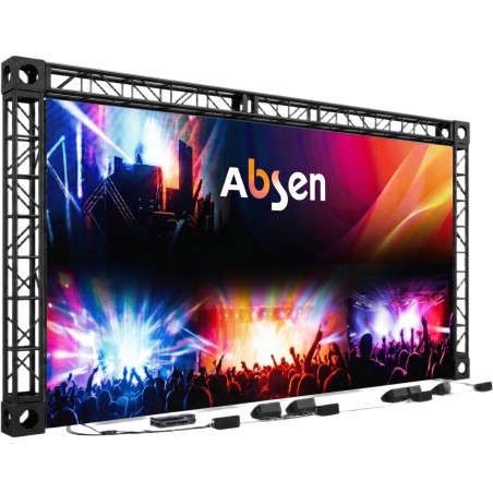 Kit Videowall LED Interior / ABSEN / 24 Gabinetes 500 x 500 / Pixel Pitch 2.6 mm / 1000 nits / Refacciones y Flight Case