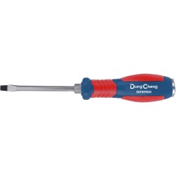 Destornillador plano de paso 6 × 100 mm con Estructura de Golpe Continuo