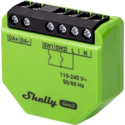 DIMMER Gateway DALI 2/ Controlador Monomaestro / 110-240 VAC