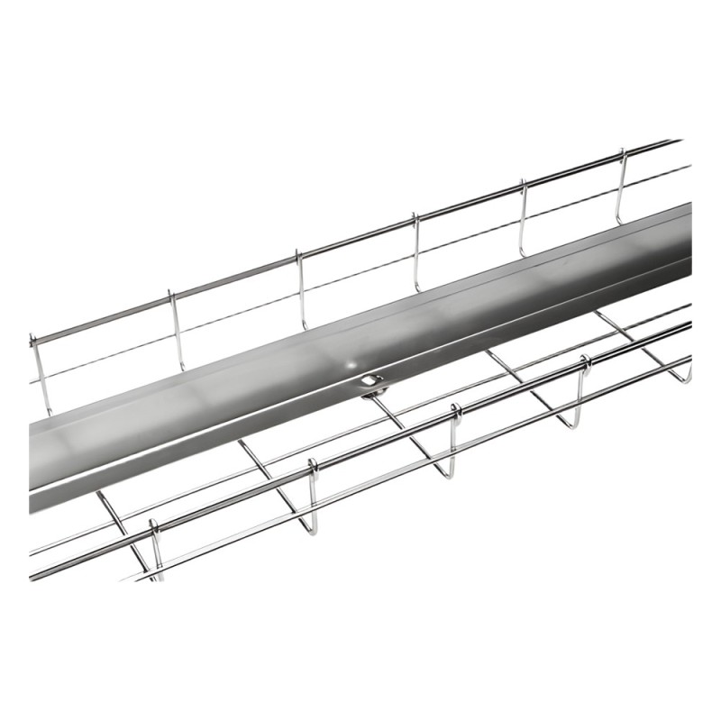 Separador de 116mm x 3 mts. de largo, con acabado Electro Zinc