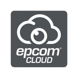 Suscripción Anual Epcom Cloud / Grabación en la nube para 1 canal de video a 2MP con 2 días de retención / Grabación por