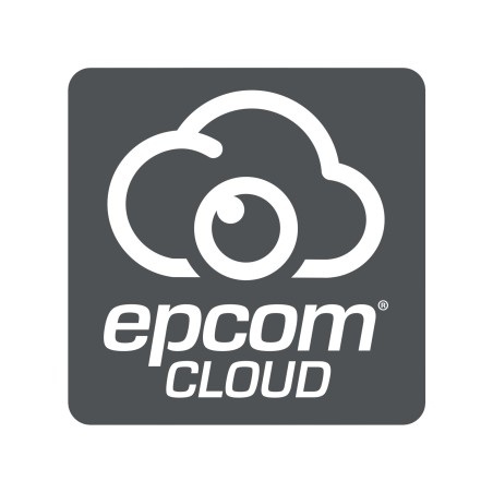Suscripción Anual Epcom Cloud / Grabación en la nube para 1 canal de video a 2MP con 2 días de retención / Grabación por