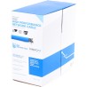 Bobina de Cable de 305 Metros (1000 Pies) Cat6, CM, 24 AWG, Alto Rendimiento, ETL, UL, Color Azul, Super Flexible, para 