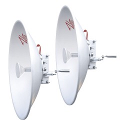 1 Antena Direccional de alto rendimiento / diámetro  de 60 cm / 5.9-7.2 GHz / Ganancia 30 dBi / SLANT de 45 ° y 90 ° / I
