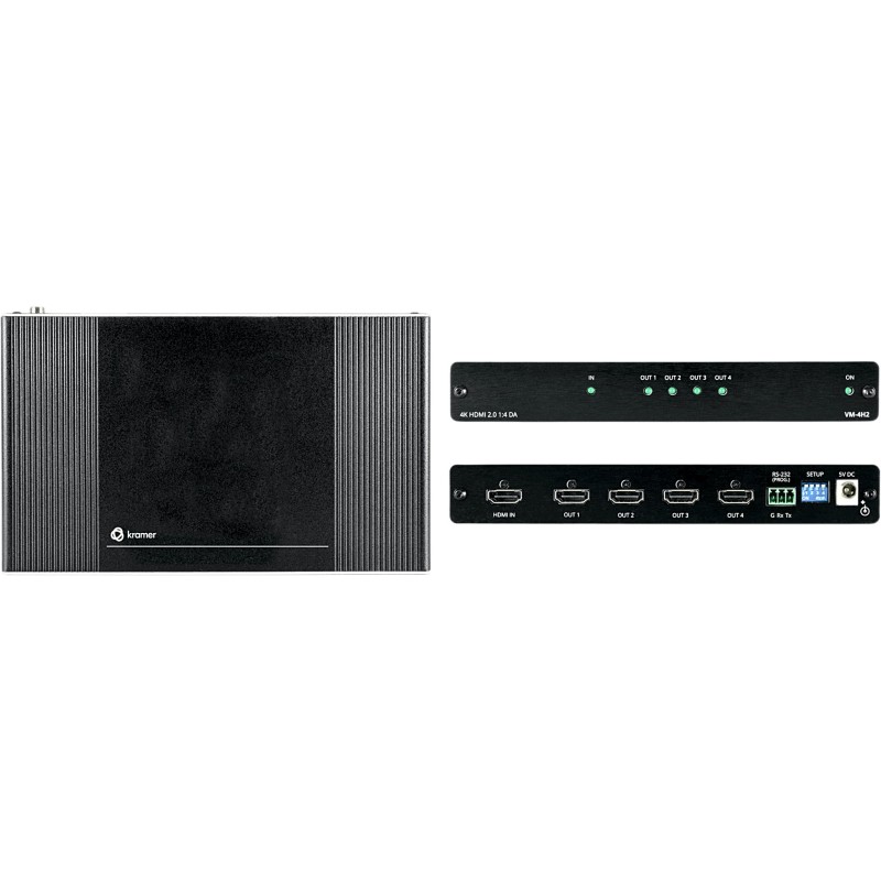 Distribuidor Amplificador HDMI 1:4