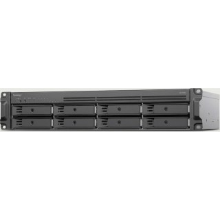 Rack NAS 2U / 8 Bahías / AMD Ryzen V1500B 2.2 GHz / 2.5GbE / M.2 NVMe / Escalable a 12 Bahías