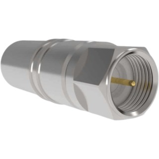 Conector F-Macho Plegable Pin Cautivo 75 Ohms