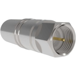 Conector F-Macho Plegable Pin Cautivo 75 Ohms