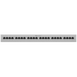 Panel de Protección Ethernet de 24 Puertos UniFi UACC-ETH-SP-Panel-24, 10 GbE con Sopoete PoE+++, 20 kA Rack 1U