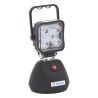 Luz de Trabajo Recargable de 5 LED, 650 Lumenes, Color Negro, Base Magnetica