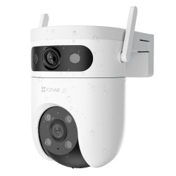 Cámara IP WiFi6 + 4G LTE /  PT Exterior Doble Lente / 3K (2880x1620) / /  / Visión Nocturna a Color 40 m / IR 30 m (98 f