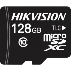 Memoria MicroSD / 128 GB / Clase 10 U3 V30 / TLC NAND / Lectura 100 MB/s / Escritura 85 MB/s / Videovigilancia Movil 24/