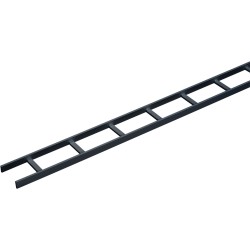 Charola Tipo Escalerilla de Secciones Rectas, 18 in (457.2 mm) de Ancho, Travesaños a Intervalos de 9 in (229 mm), Tramo