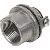 Conector Meyers de Zinc de 1" con Tornillo de Puesta a Tierra.