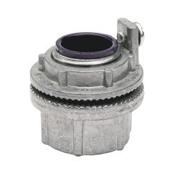 Conector Meyers de Aluminio de 3/4" con tornillo de puesta a tierra, disponible para Áreas Peligrosas Clase 1 División 2