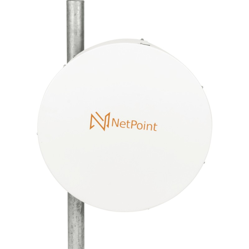 Antena Parabólica Banda Ultraancha / 4.9-7.2 GHz / Ganancia 34 dBi / Dual Slant 45°-90° / 96 cm (37.8 in) / Fibra de Vid