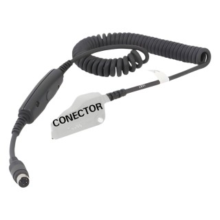 Cable modular intercambiable para KENWOOD NX-200/300/410/5000, TK-480/TK2180/3180