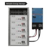 Kit Inversor Cargador  de 4 kW con Salida de 110 Vca y respaldo de 20 kWh en batería de LiFePO4
