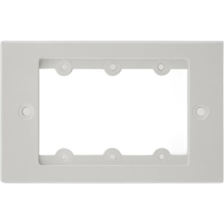 Frame para Wall Plate Inserción - KRAMER FRAME-1G/US(W)