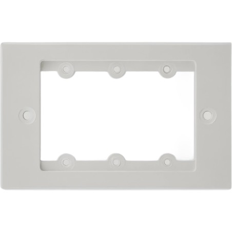 Frame para Wall Plate Inserción - KRAMER FRAME-1G/US(W)