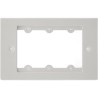 Frame para Wall Plate Inserción - KRAMER FRAME-1G/US(W)