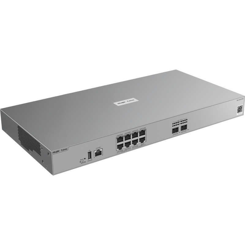 Router Cloud-Managed / 8 Gbps Throughput / 4 x GE RJ45 + 4 x 2.5GE RJ45 + 2 x 10GE SFP+ / SD-WAN / Anti-DoS/DDoS / 1 RU 