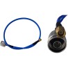 Cable Coaxial de Baja Pérdida / Jumper 50 cm / N - RPSMA / 50 Ohm / DC - 6 GHz / VSWR ≤1.25 / Baja Atenuación / Cubierta