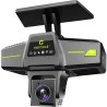 Dashcam AI 4 Canales / 1080P Frontal / Cámara Conductor 720P / ADAS + DMS Incluidos / 4G LTE + WiFi + GNSS Dual-Frecuenc