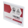 Etiqueta de Tinta Electrónica / ESL / 7.5 Pulgadas / Uso en Estantes / Bluetooth