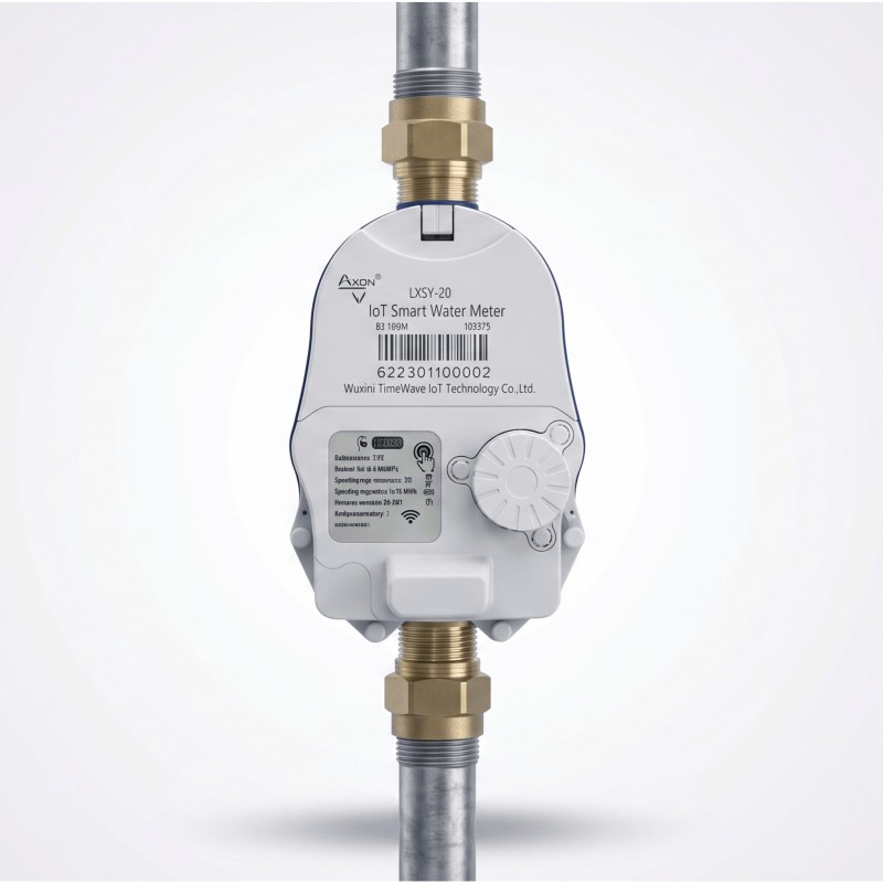 Medidor Ultrasónico de Agua LoRaWAN / 3 Pulgadas / Smart Metering y Telemetría para BMS / Válvula Integrada / IP68 / Bid