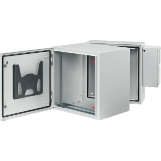 Gabinete Industrial ProTek de Puerta Sólida, Con Aire Acondicionado de 4000 BTU, Protección NEMA Tipo 4/12/4X; IP66; IK1