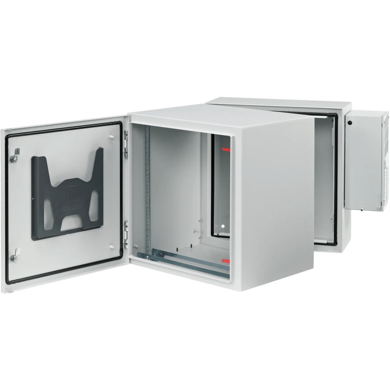 Gabinete Industrial ProTek de Puerta Sólida, Con Aire Acondicionado de 4000 BTU, Protección NEMA Tipo 4/12/4X; IP66; IK1