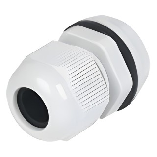 Conector Plástico Tipo Glándula para Cable de 12 a 15 mm de Diámetro.