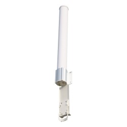 Antena Omnidireccional, mayor distancia de transmisión y recepción de señal en 360º,  Banda  5 GHz, Ganancia de 13 dBi, 