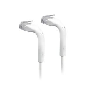 UniFi Patch Cable Cat6 Ultradelgado GbE con Botas Flexibles, Color Blanco, 2 m
