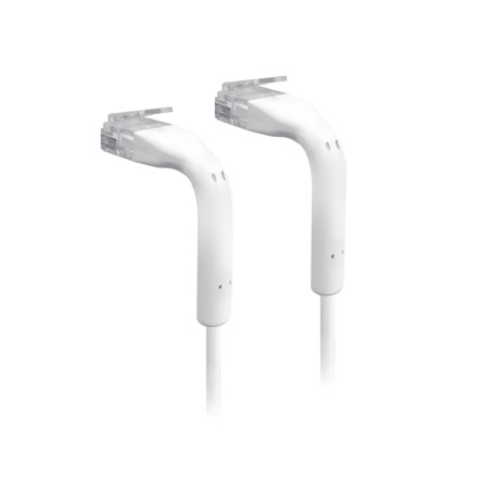 UniFi Patch Cable Cat6 Ultradelgado GbE con Botas Flexibles, Color Blanco, 2 m