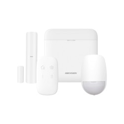 (AX PRO) KIT de Alarma Demo AX PRO / Incluye: 1 Hub / 1 Sensor PIR / 1 Contacto Magnético / 1 Control Remoto / WiFi / Co