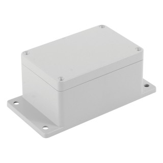 Gabinete Plástico para Exterior (IP65) de 115 x 88 x 55 mm Cierre por Tornillos.