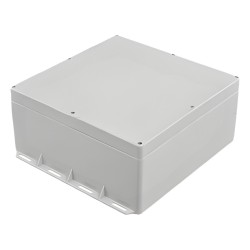 Gabinete Plástico para Exterior (IP65) de 300 x 300 x 150 mm Cierre por Tornillos.