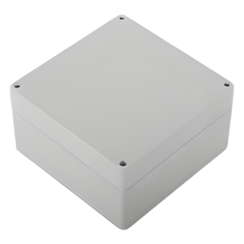 Gabinete Plástico para Exterior (IP65) de 160 x 160 x 90 mm Cierre por Tornillos.