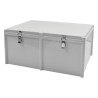 Gabinete Plástico para Exterior (IP65) de 560 X 380 x 265 mm Cierre por broche.