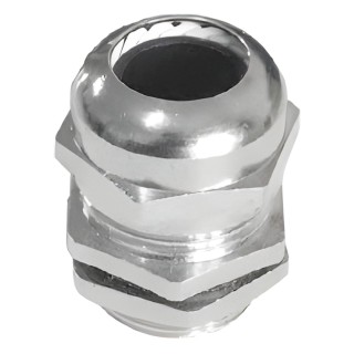Conector Metálico Tipo Glándula para Cable de 13 a 18 mm de Diámetro.
