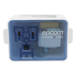 Supresor de Picos Portatil para Pared / 120 Vca / 1800 W / 540 Joules